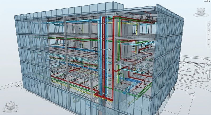 Modelo federado MEP — Coordinación BIM