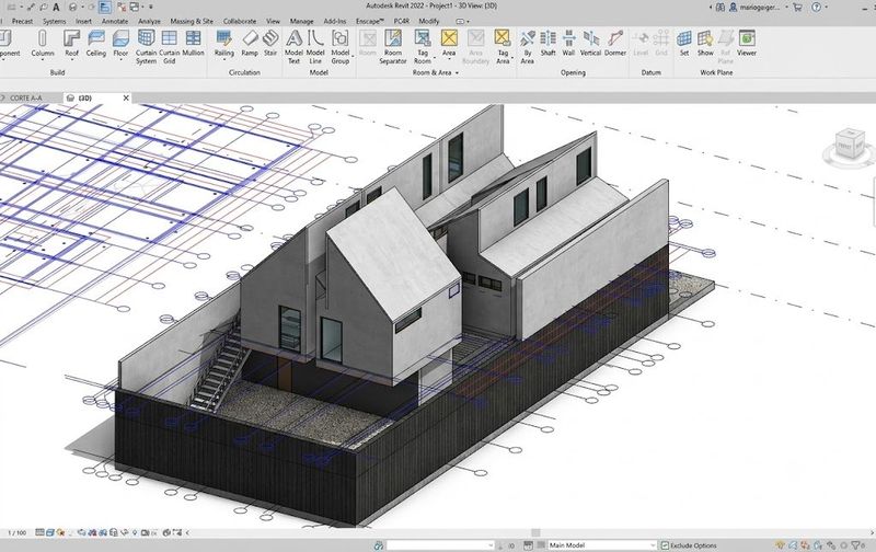 Modelo BIM en Autodesk Revit — GL BIM Studio
